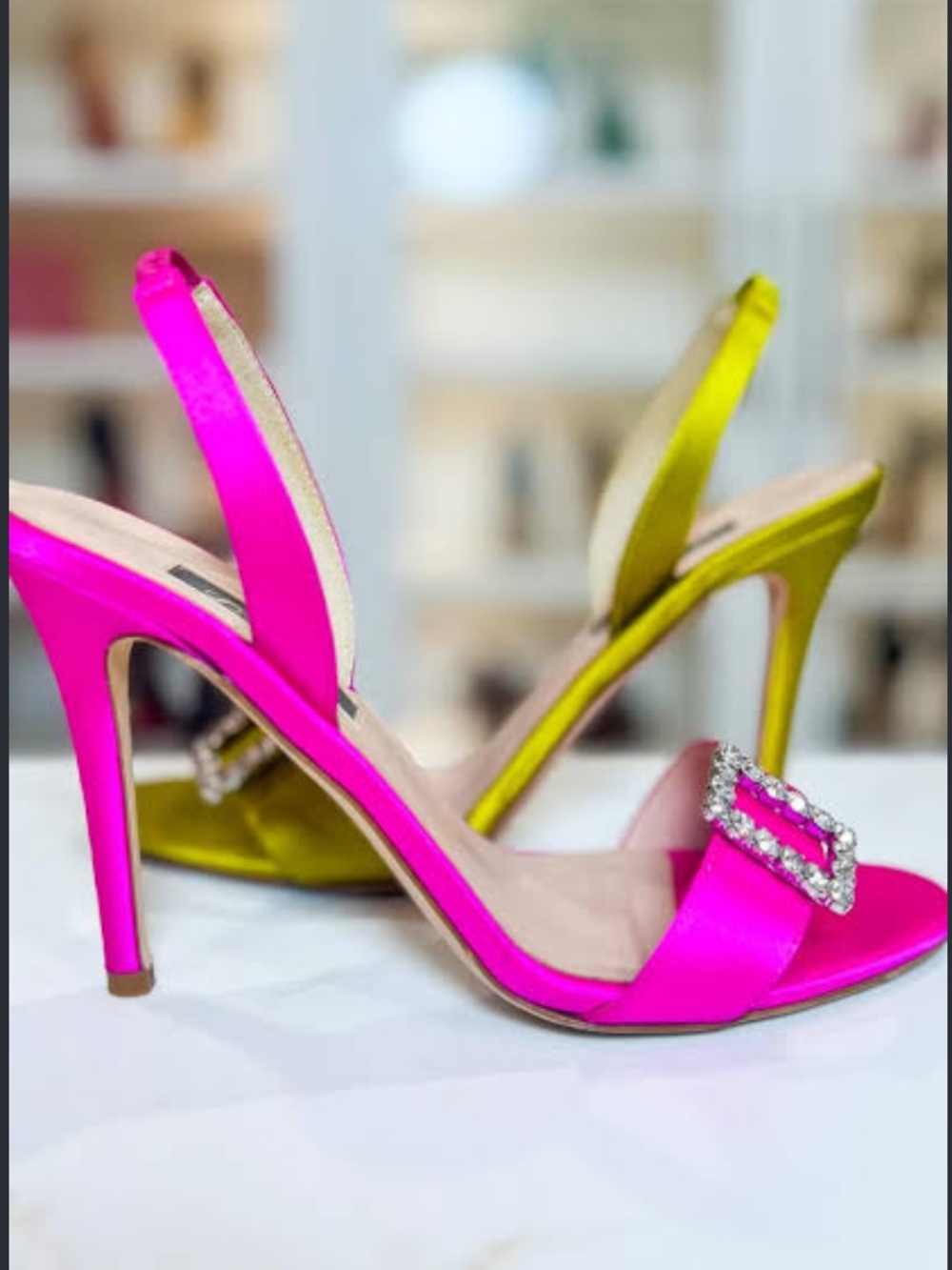 SJP Parker Rogue Mismatched Heels NEW